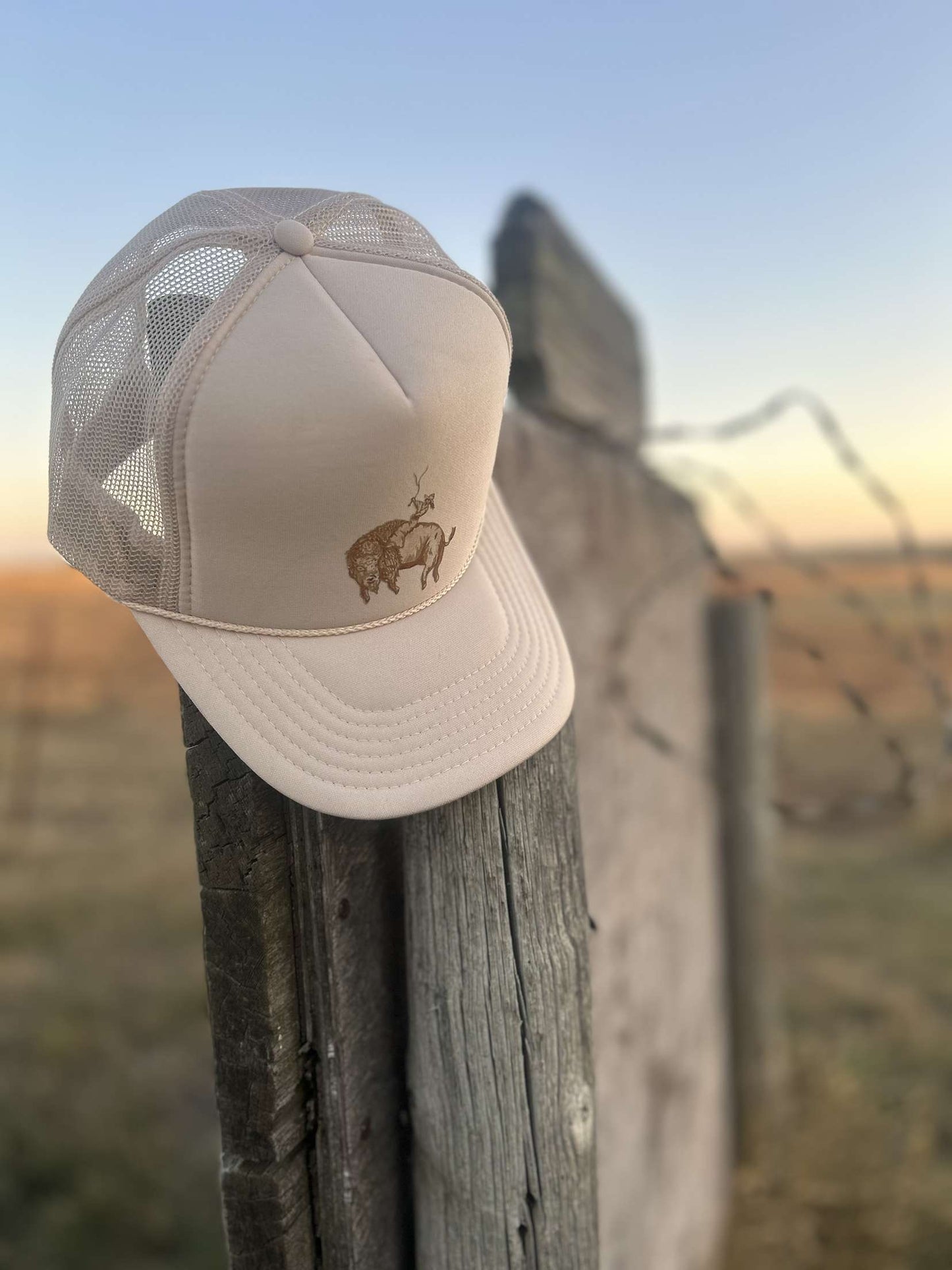 frontier hat
