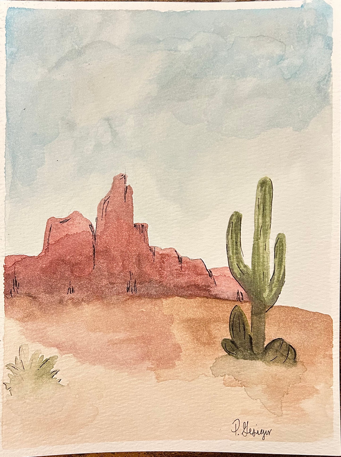 Red Rock Landscape