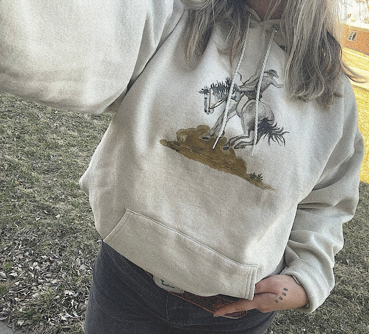 Bucking Horse Hoodie