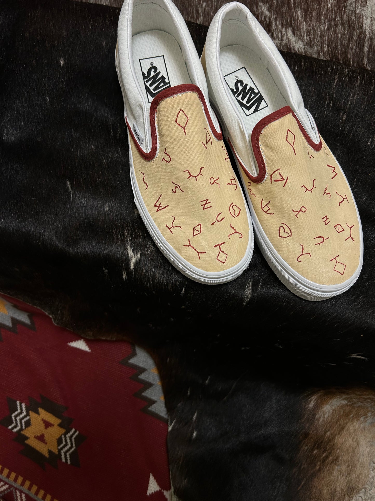 vintage cattle brand vans