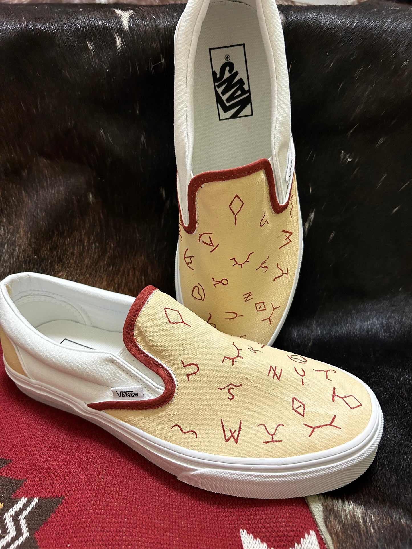 vintage cattle brand vans