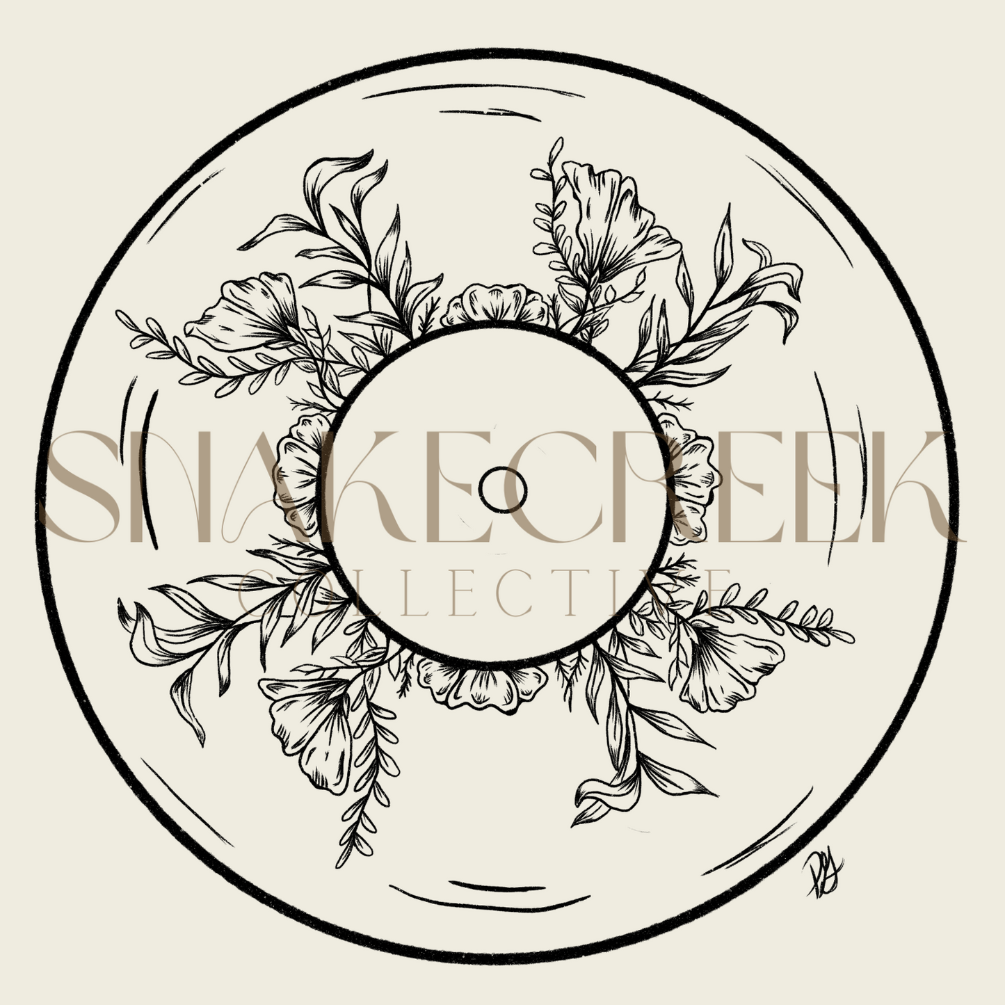 Black and Cream Vinyl