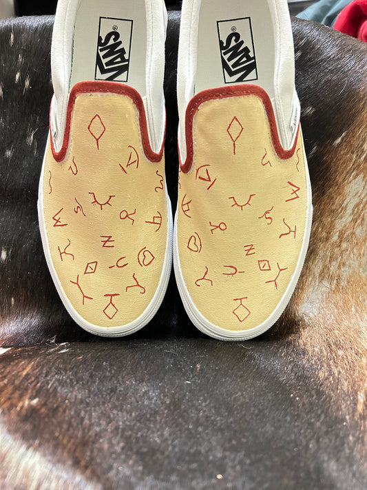 vintage cattle brand vans